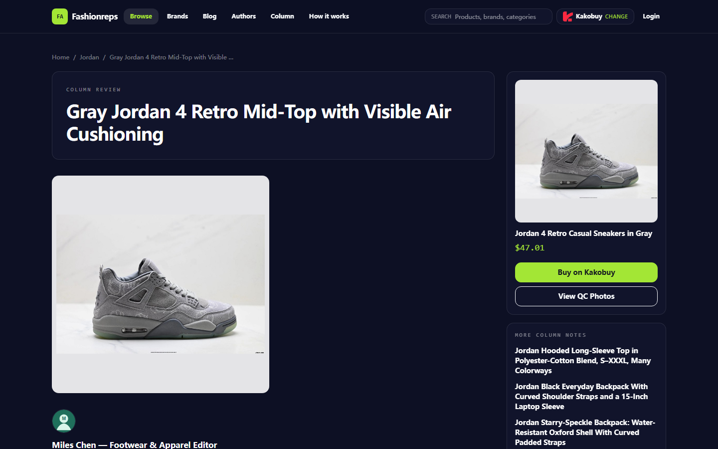 How to Check Actual Savings on Jordan Shoes at fashionreps