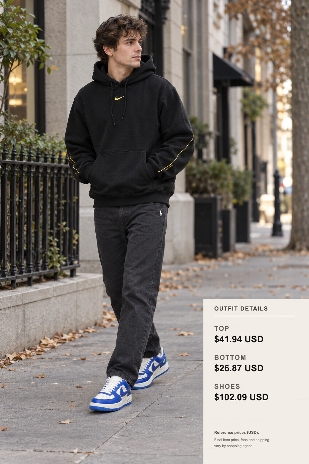 Nike Sneaker Weekend Layering Guide outfit 1 full-body street style for fashionreps