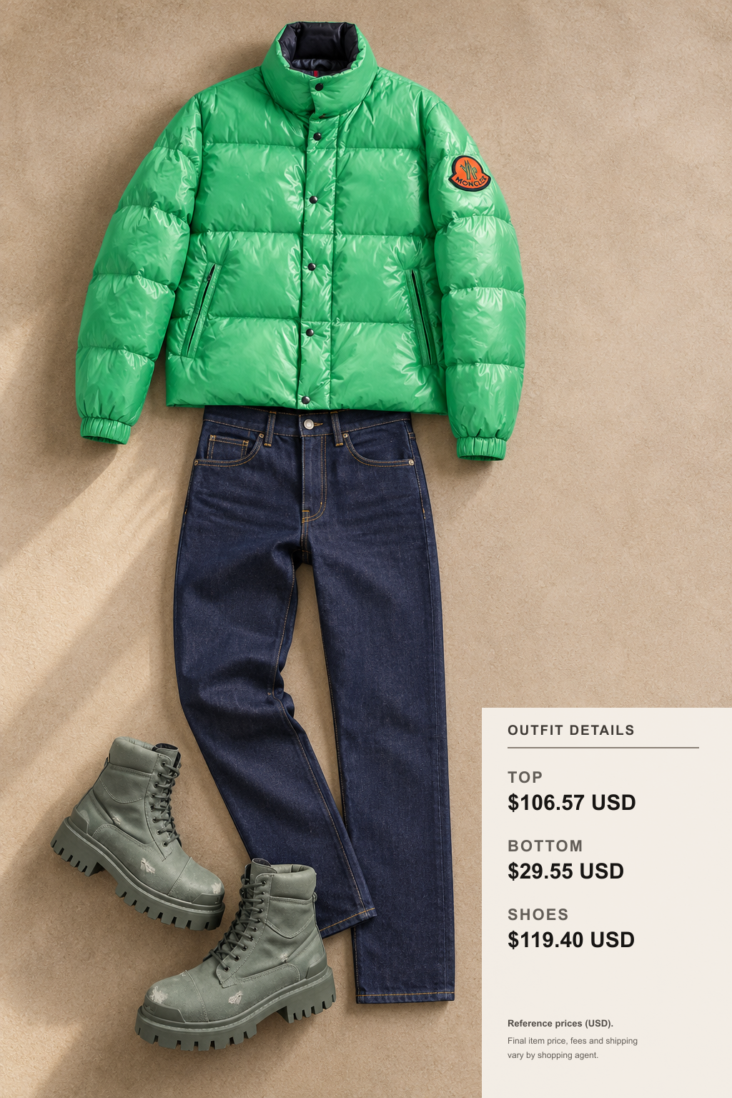 Moncler Cropped Jacket Winter Denim Styling Guide