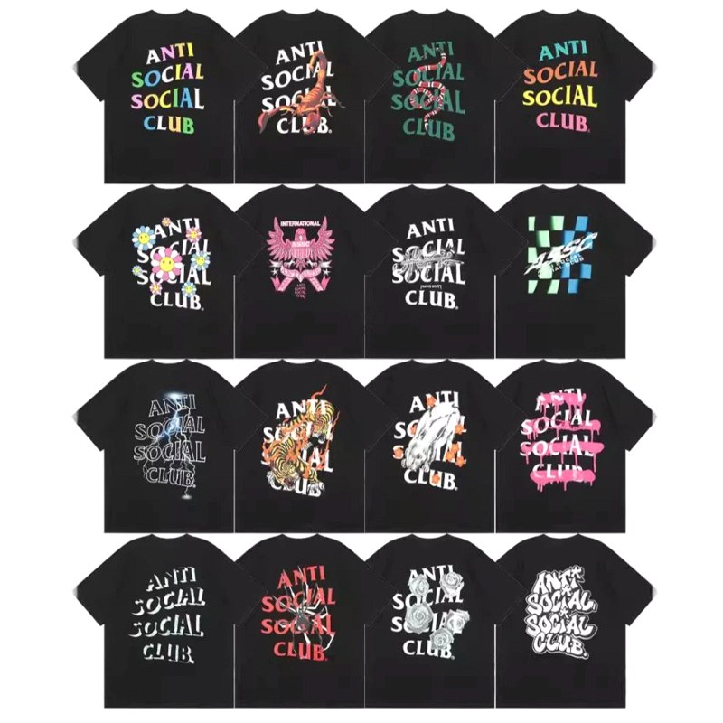 Anti Social Social Club Multicolor T-Shirt Collection Review: 230gsm Double-Yarn Raglan Tees, Hands-On Tested