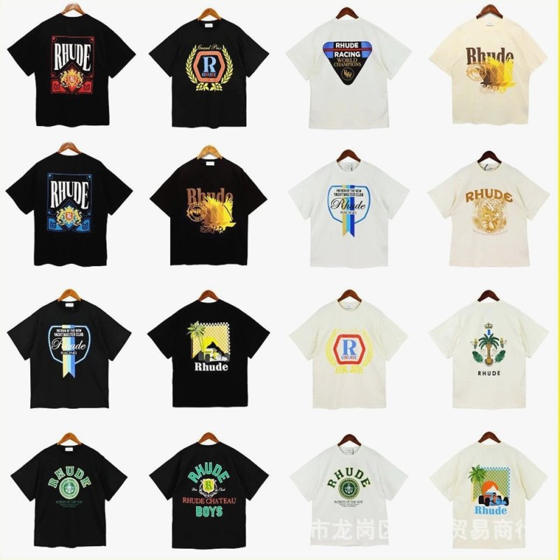 Rhude Printed T-Shirt Review: A 240g Cotton Tee for $8.36